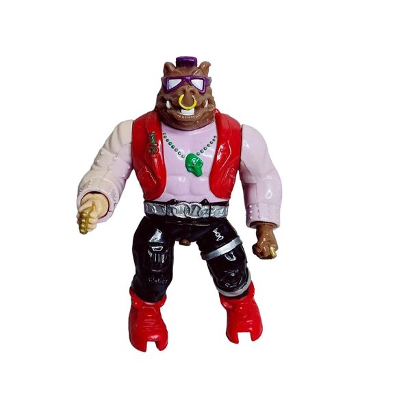 90s Teenage Mutant Ninja Turtles TMNT 5in Mutatin Bebop Figure Toy Vtg 1992 - Picture 1 of 5